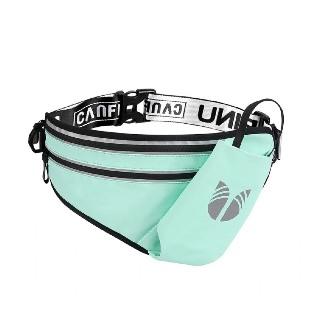 Running Sports Jogging Fitness Workout Fanny Pack Lightweight Waist Bag with Water Bottle Holder Bl17796