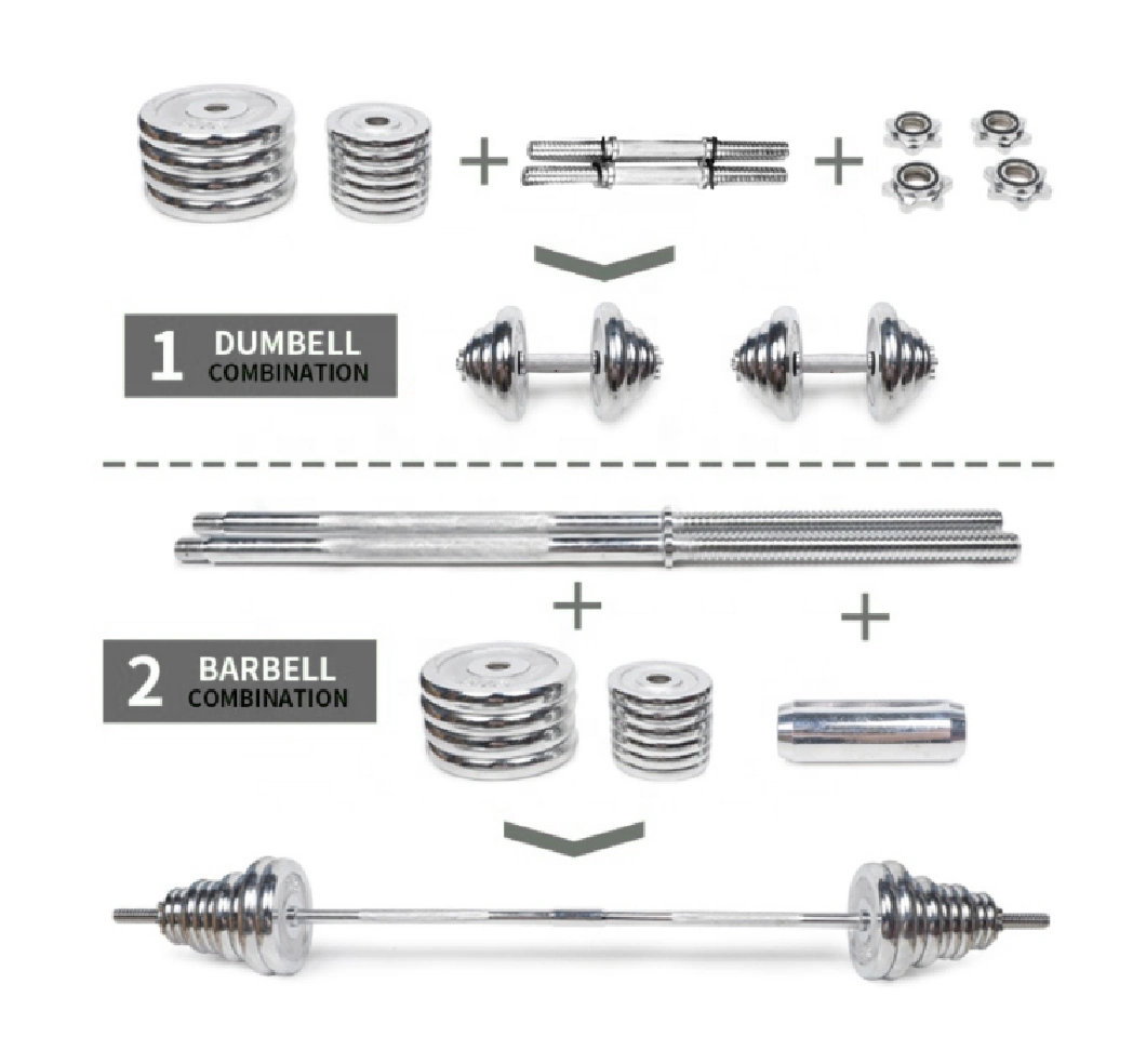 Fitness Dumbbell Gym Equipment Adjustable Barbell Dumbbell Set