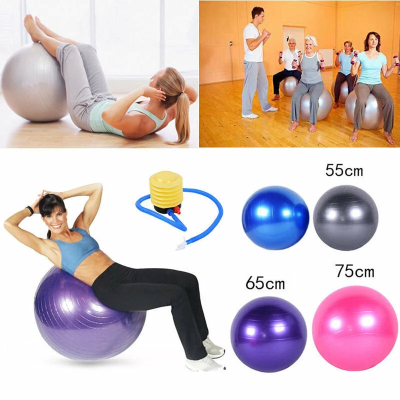 Customize PVC Yoga Balls, Exercise Balls, High-Efficiency Fitness Equipment