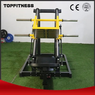 Ginásio Free Weights Leg Press Sports Exercise Reverse Pedal Trainer Pedal invertido de 45 graus.