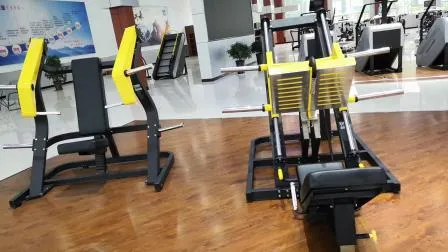 Treinador de exercícios comercial Equipamento de ginástica Máquina de fitness Carregada com placa inclinada Máquina de pressão no peito