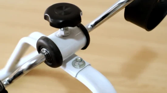 Pedal exercitador de braços e pernas mini bicicleta ergométrica mini cross trainer para idosos