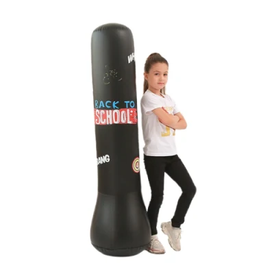 Saco de boxe água inflável 150 cm para crianças equipamento de ginástica