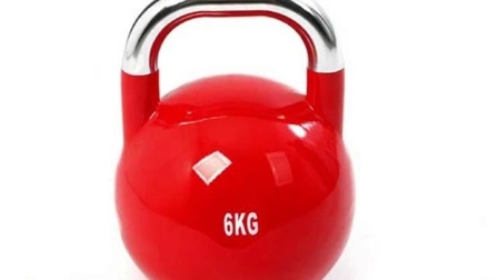 Ferro Fundido/Aço Potência/Vinil/Neoprene Revestimento/Revestido/Revestimento Competição/Treinamento/Fitness/Bem-Estar/Crossfit/Treino/Exercício Kettlebell para Ginásio e Competição