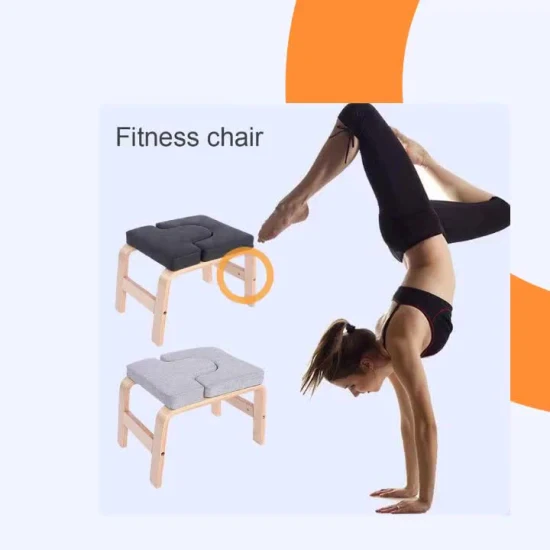 Banquinho de yoga design invertido para meditação