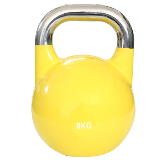 China Preço barato Cor Pintado em pó Kettlebell de ferro fundido Kettlebell multifuncional