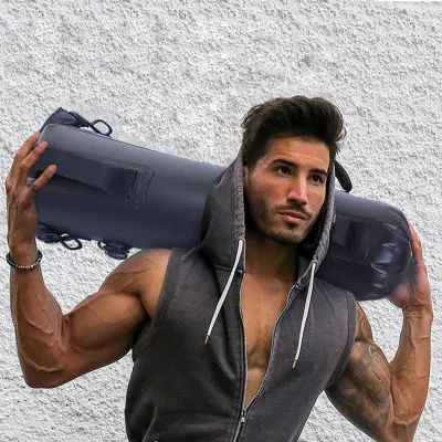 Equipamento portátil de estabilidade para fitness Original Aqua Bag em vez de Sandbag Water Weight Training Bag Ultimate Core & Balance Training Bl19403