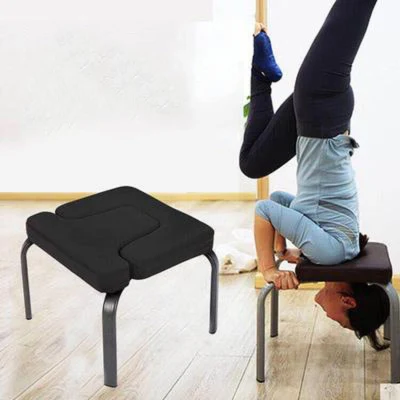 Banco de fitness Yoga Upside Down Headstand Inversion Bench Push up Exercise Equipment Esg16259