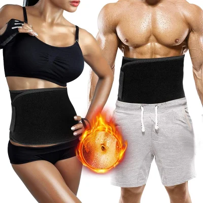 Cinto modelador de cintura ajustável em neoprene para coxas, envoltórios de perna superior para mulheres e homens, suporte para coxa, levantamento de bumbum