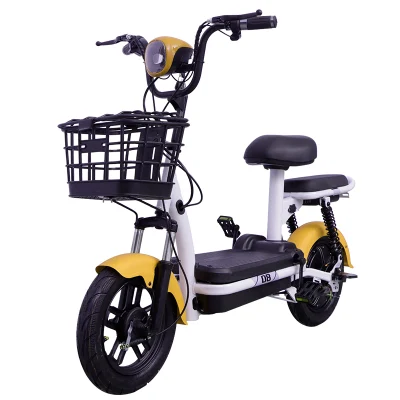 Bicicleta elétrica com pedais 48V 350W da China